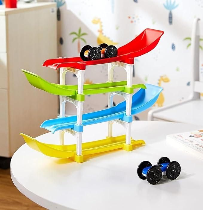Ramp Racer - Multi Level Ramp Racing Car Toy Set - 3+ Years