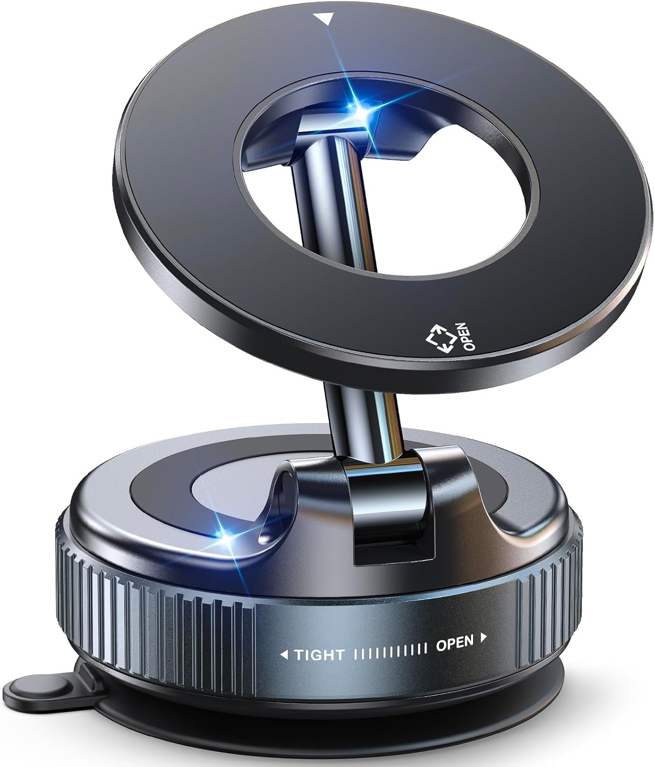 Magnetic Suction Phone Holder 360° (Extendable) - MagGrip Pro - For All Mobile Phones - Vacuum Suction Mount