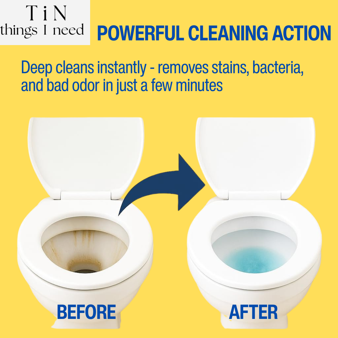 Toilet Cleaning & Foaming Agent 100 gm - Buy 1 + Get 1 FREE