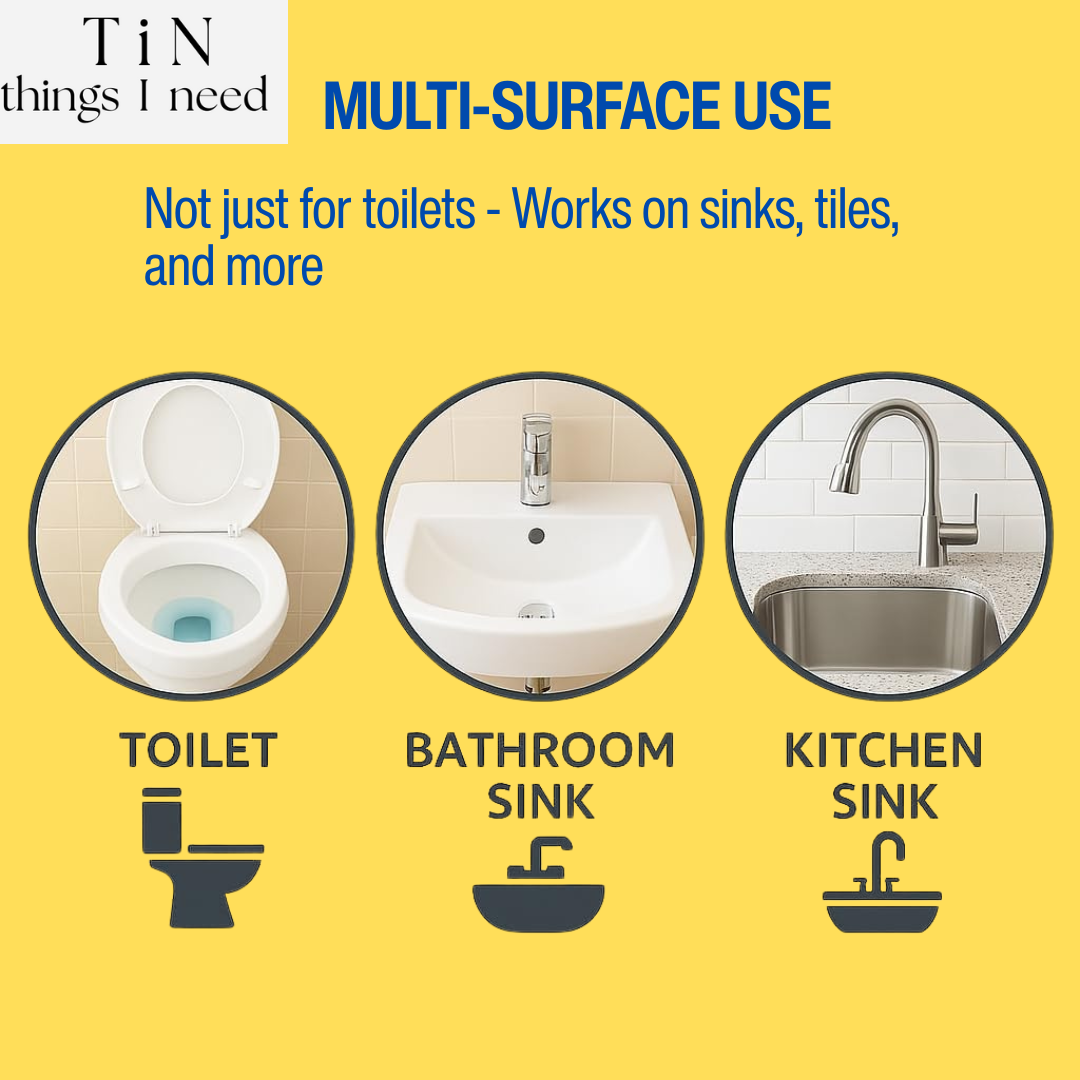 Toilet Cleaning & Foaming Agent 100 gm - Buy 1 + Get 1 FREE