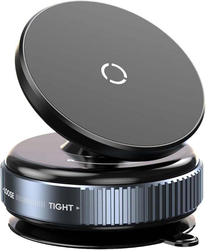 MagGrip 360 - Magnetic Suction Phone Holder (non-extendable) - Vacuum Suction - For All Mobile Phones