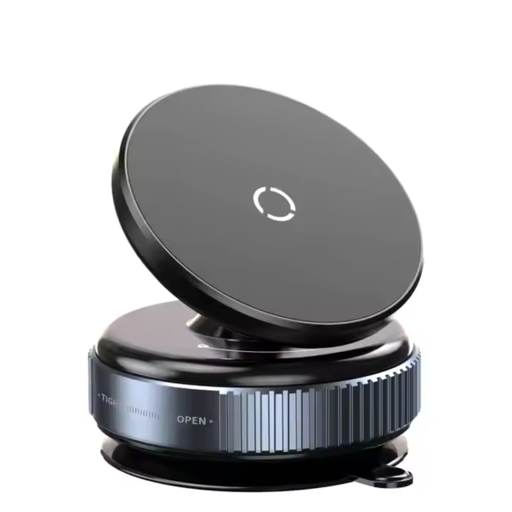 MagGrip 360 - Magnetic Suction Phone Holder (non-extendable) - Vacuum Suction - For All Mobile Phones