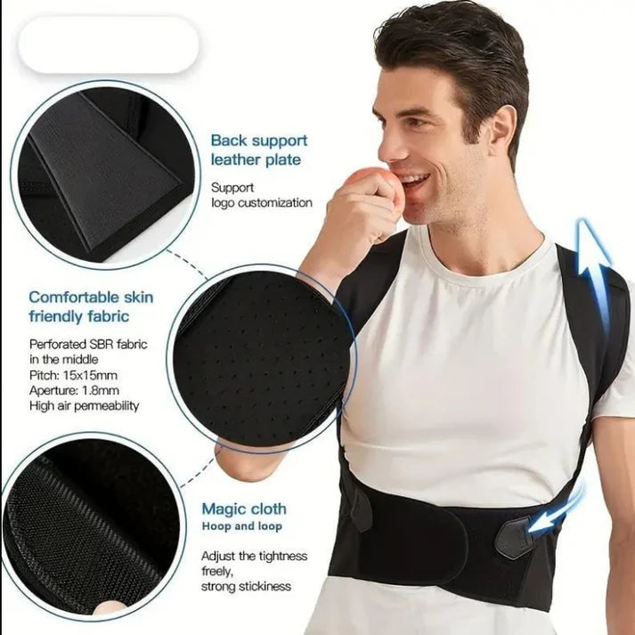 Posture Corrector & Alignment Belt for Women & Men