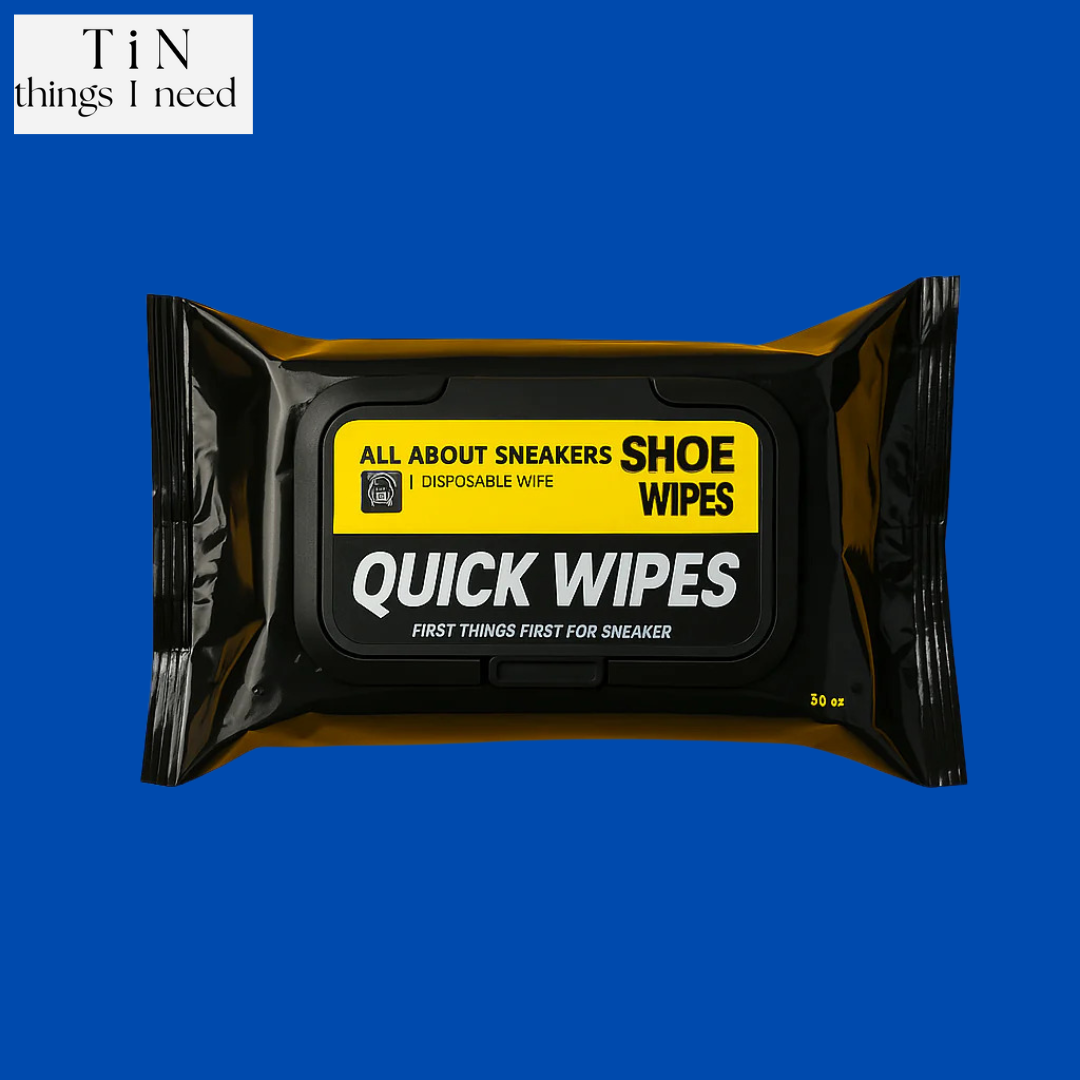Quick Sneaker & Shoe Cleaning Wipes - Pack of 80 Wipes - BUY 1 + GET 1 FREE - Natural & Instant