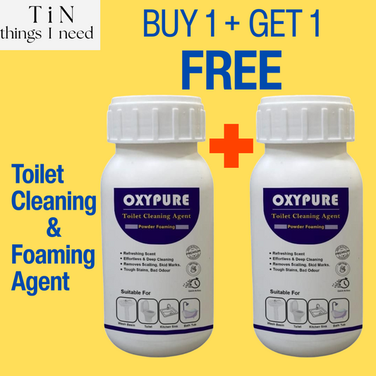 Toilet Cleaning & Foaming Agent 100 gm - Buy 1 + Get 1 FREE