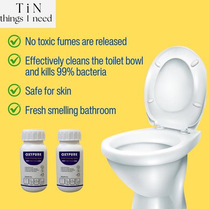Toilet Cleaning & Foaming Agent 100 gm - Buy 1 + Get 1 FREE