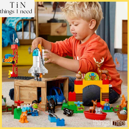 DIY 8-in-1 Spacecraft Building Blocks for Kids - 6+ Years
